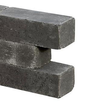 Wallblock Old Antraciet 12x10x30cm