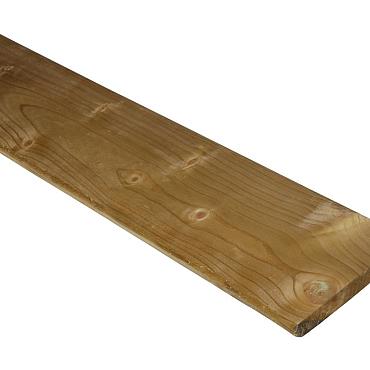 Geschaafde plank vuren 1,8x14,5x360cm Geïmpregneerd