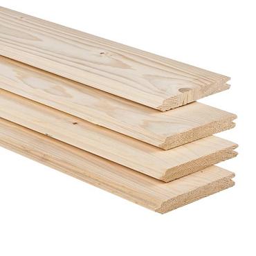 Halfhouts Rabat NE Vuren 1,8x14,5x420cm Groen geïmpregneerd