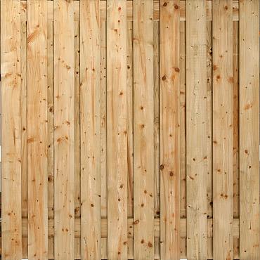 Tuinscherm Eindhoven Vuren 19+2-planks 180x180cm Recht Groen Geïmpregneerd