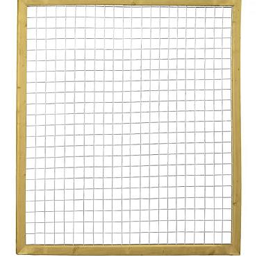 Wilnis-trellis zachthouten frame 180x180 cm Groen geïmpregneerd