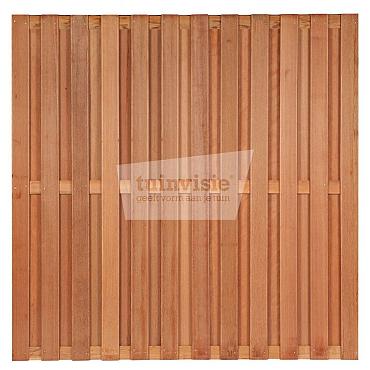 Hardhouten scherm Santos 180x180cm
