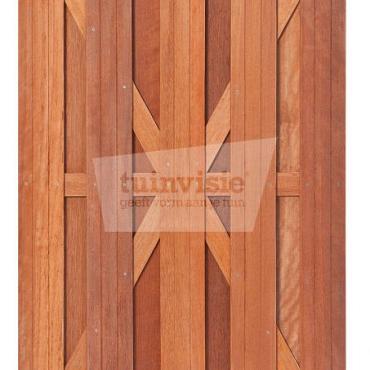 Hardhouten deur Salvador  180x100cm
