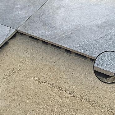 Ceramidrain 60x60x4cm Quartz taupe