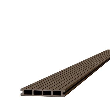WPC Basic dekdeel 420x14,5x2,3 cm Bruin