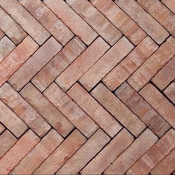 Rustiek DF 65 Ruston Natura Bezand Paars-rood