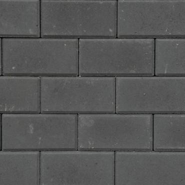 Halve BSS 8cm KOMO zwart met deklaag