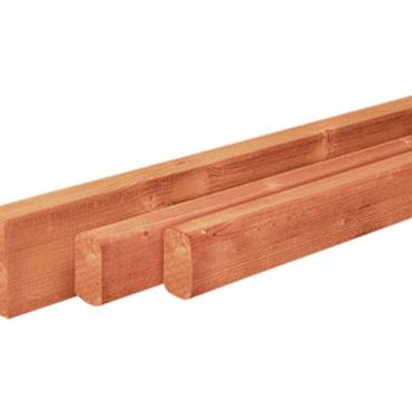 Geschaafde regel douglas 400x9,5x4,5 cm Groen geïmpregneerd