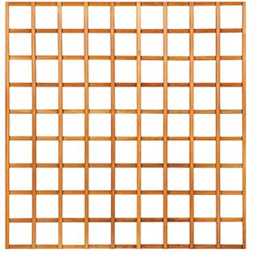 Hardhouten trellis recht 180x180cm