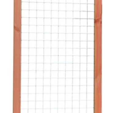 Douglas draadpaneel, verzinkt 90x180cm Blank