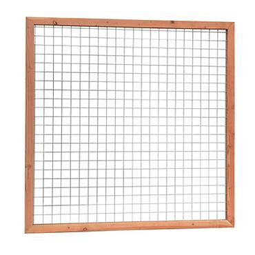 Douglas draadpaneel, verzinkt 180x180cm Blank