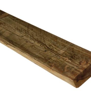 Fijnbezaagde gording douglas 300x15x5 cm Groen geïmpregneerd