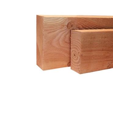 Geschaafde gording douglas 400x12x4,5 cm Groen geïmpregneerd