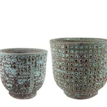 Maesto pot ocean (Set 2) 25x23/33x30cm
