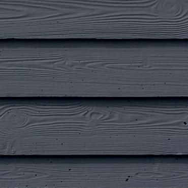 Betonplaat rabat hout motief 184x26x4,8 cm Zwart gecoat