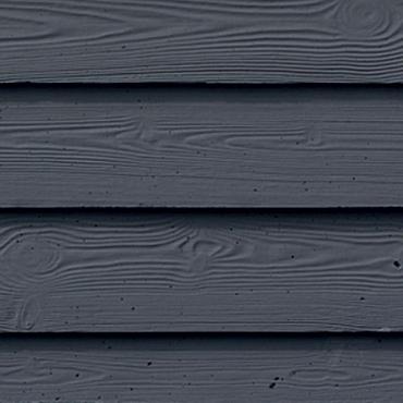Betonplaat rabat hout motief 184x26x4,8 cm Zwart gecoat