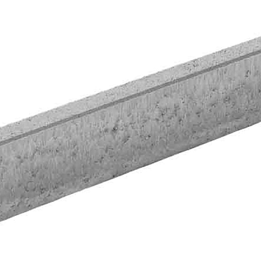 Opsluitband grijs 6x30x100cm