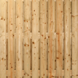 Tuinscherm Eindhoven XL Vuren 19+2-planks 180x200cm Recht Groen Geïmpregneerd