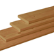 Geschaafde plank douglas 400x19,5x2,8 cm Groen geïmpregneerd