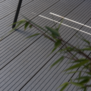 WPC Basic dekdeel 300x14,5x2,3 cm Lichtgrijs