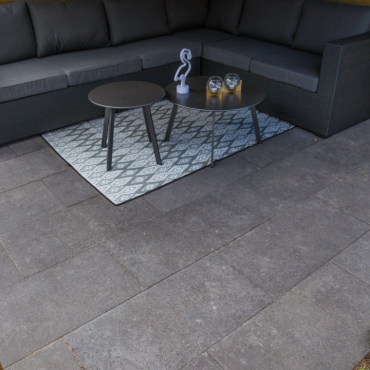 Schellevis Oudhollands Tegel 80x40x5 Antraciet