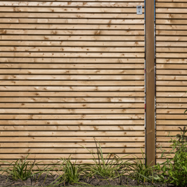 Tuinscherm Hillhout Elan Vuren Scherm Balkprofiel 180x180cm Recht Groen Geïmpregneerd
