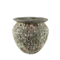 Globe pot earth 38x34cm