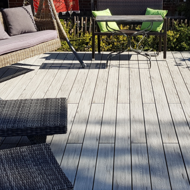 WPC dekdeel 2,5x14,5x395cm Multicolor grey