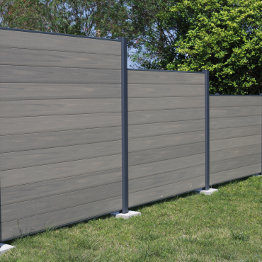 Co-Decking scherm  183x176cm Donkergrijs