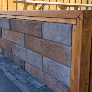 Wallblock Facet 12x12x60cm Texels bont