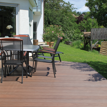Co-Decking WPC 23x210mm Fiberdeck Premium 400cm Bruin