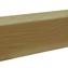 Duplo verlijmde paal douglas 400x14x14 cm Groen geïmpregneerd