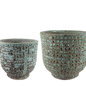 Maesto pot ocean (Set 2) 25x23/33x30cm