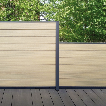 Co-Decking scherm  183x176cm Light