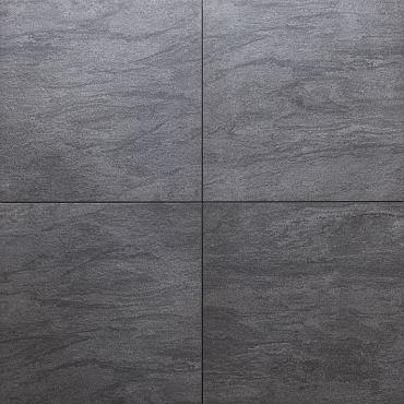 Keram. trentino nero tre 60x60x3cm