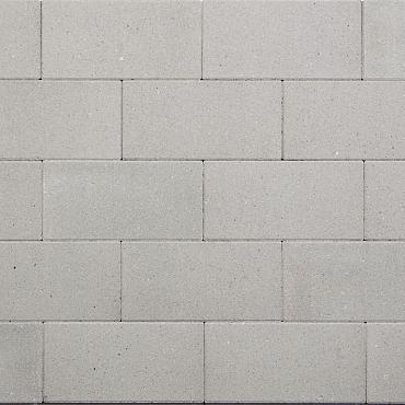Tuintegel 15x30x5cm grijs mini facet