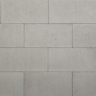 Tuintegel 20x40x5cm grijs mini facet