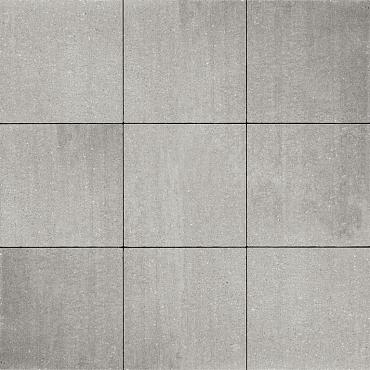 Tuintegel 40x40x5cm grijs zonder facet