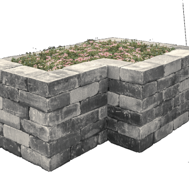 Tumbelwall getr. 30x20x10cm matterhorn