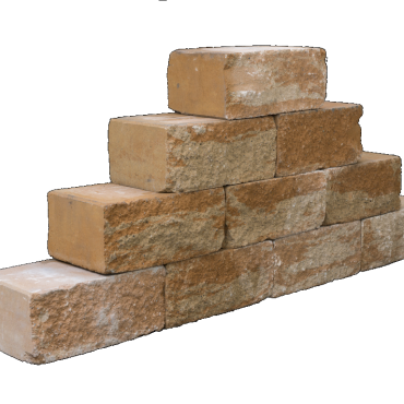 Straight block 35x20x15cm mont blanc