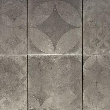 Cerasun concrete decor ash 60x60x4cm