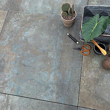 GeoCeramica® 80x80x4 - Copper Steel