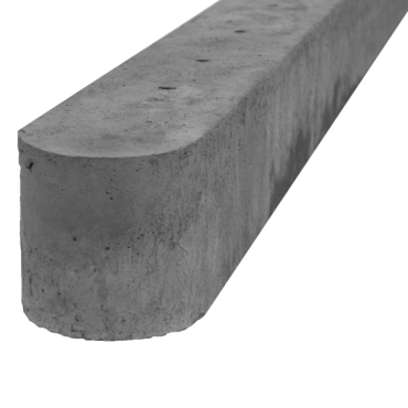 Betonpaal recht scherm  310x10x10cm Grijs