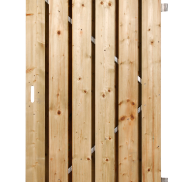 Breda-deur stalen frame 180x100cm Geïmpregneerd