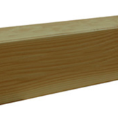Geschaafde paal douglas 300x8,5x8,5 cm Groen geïmpregneerd