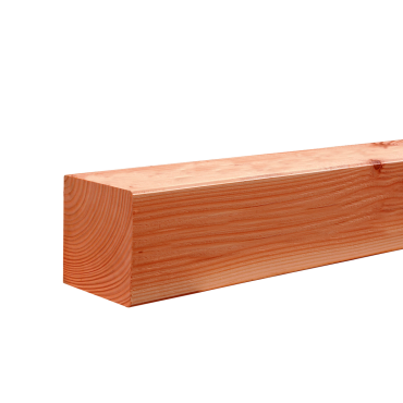 Geschaafde paal douglas 6,5x6,5x300cm Blank