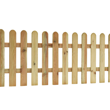 Grenen reliëf hek 190x60cm Geïmpregneerd