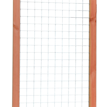 Douglas draadpaneel, verzinkt 90x180cm Blank