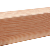 Duplo verlijmde paal douglas 14x14x300cm Blank