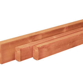Geschaafde regel douglas  4,5x7x250cm Blank